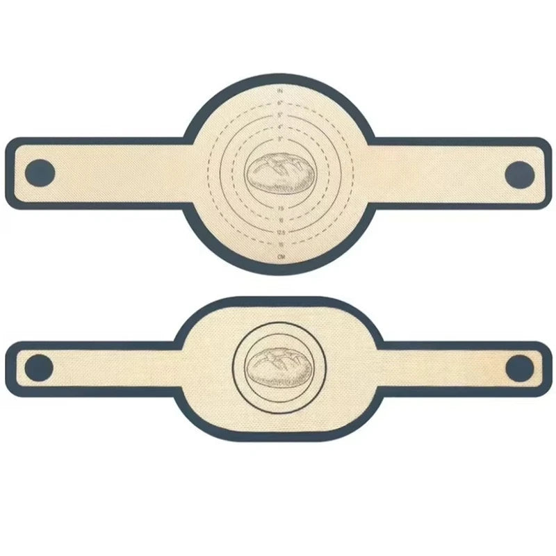 Silicone Bread Sling Dutch Oven Liner Non-Stick Easy Clean Reusable Bread Baking Mat Easy to Transfer Sourdough Bread