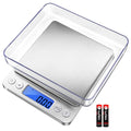 Digital Kitchen Scale 500/1kg/2kg/ 3kg Small Jewelry Scale Food Scales Digital Weight Gram and Oz Digital Gram Scale