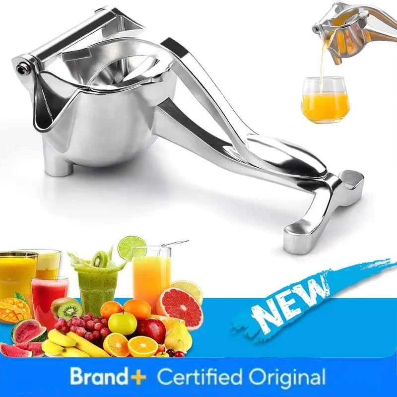 Manual Juice Squeezer Aluminum Alloy Hand Pressure Juicer Pomegranate Orange Lemon Sugar Cane Juice Kitchen Bar Fruit Tools Acce