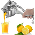 Manual Juice Squeezer Aluminum Alloy Hand Pressure Juicer Pomegranate Orange Lemon Sugar Cane Juice Kitchen Bar Fruit Tools Acce